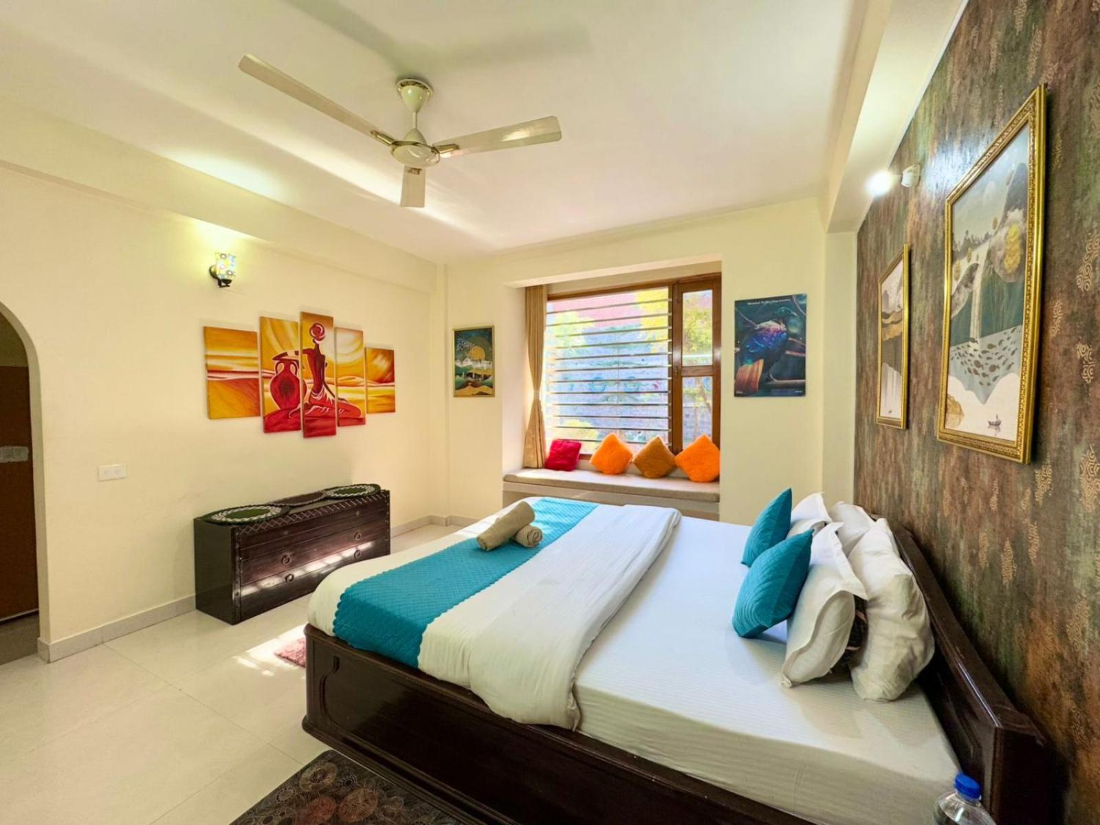 The Auriga 3bhk Fully Entair With Bonfire In I Pvt I Open Air Terrace I Kitchen Livingroom I Lawn Bonfire I Gaming Zone Villa
